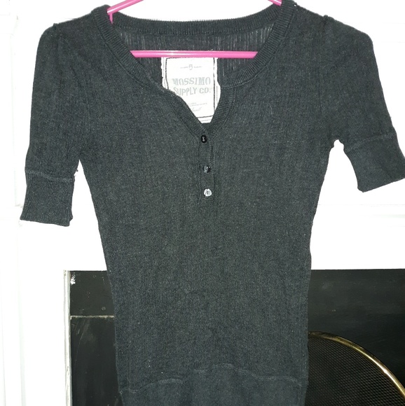 Mossimo Supply Co. Tops - Cotton Henley